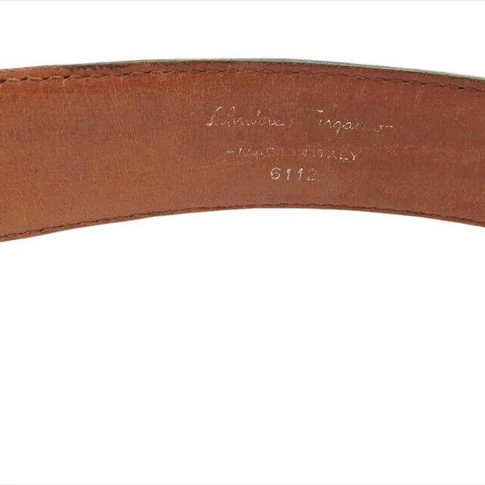 Authentic Salvatore Ferragamo Belt belt USED